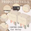 1 Pack Relay 156700-2480 4 Pin Compressor Clutch Automotive Relay