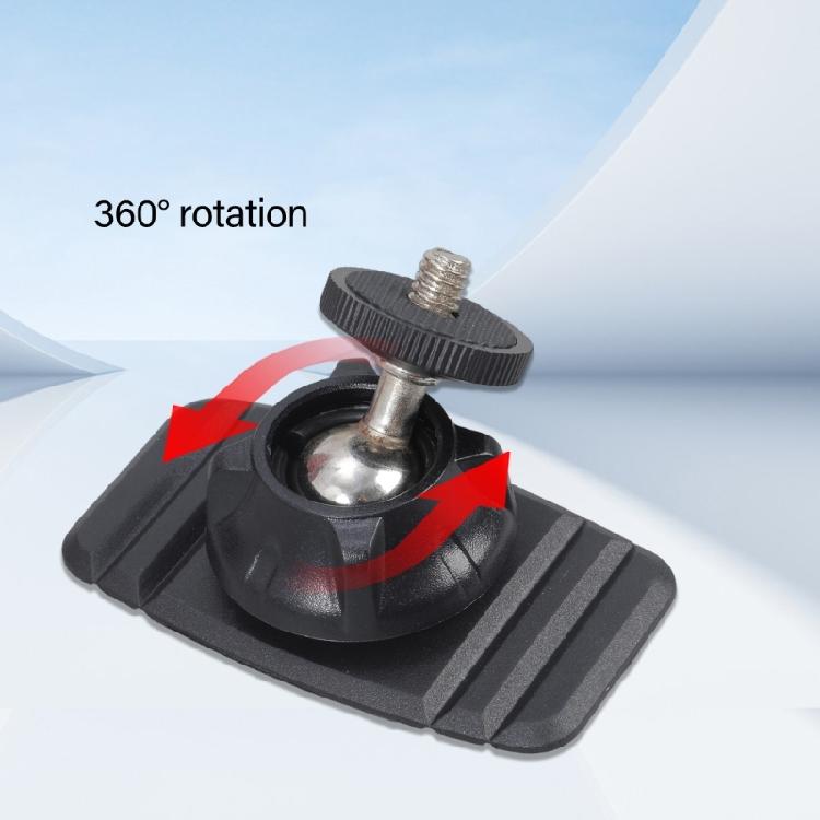 Universal 1/4inch Screw Adhesive Plate For LED Light Phone Mount Camera Bracket With 360 Degree Swivels
