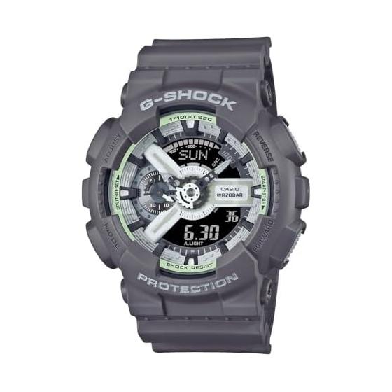 [Casio] Часы G-Shock [Оригинальный продукт для внутреннего рынка] Серия HIDDEN GLOW GA-110HD-8AJF Мужские Серые