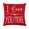 45X45Cm New Christmas Printed Detachable Cushion Pillow Cover Square Bedhead Living Room Sofa Cushion Cover