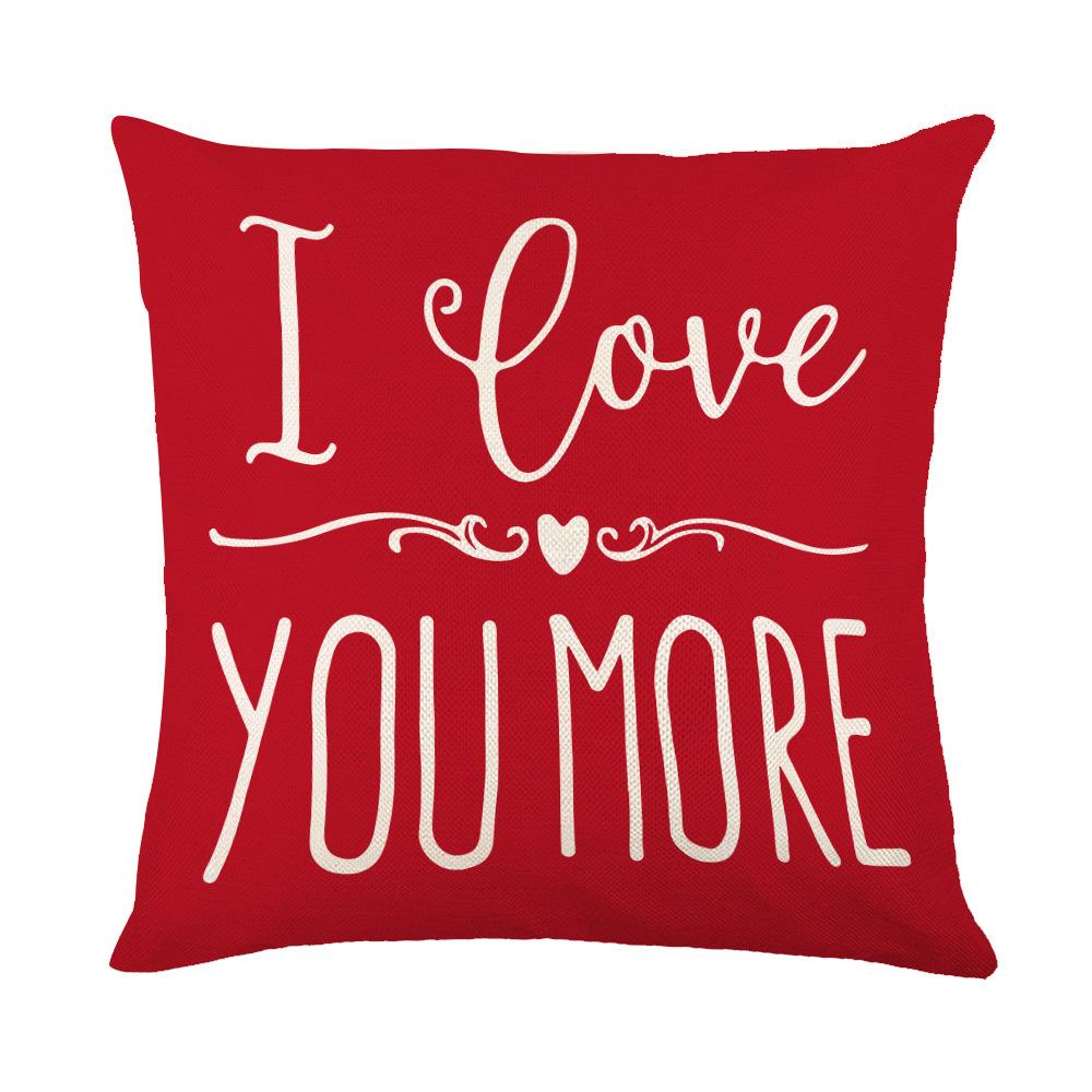 45X45Cm New Christmas Printed Detachable Cushion Pillow Cover Square Bedhead Living Room Sofa Cushion Cover