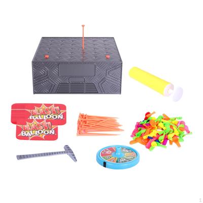 Výbuch balónků Box Game Burst Challenge Desková párty pro všechny věkové kategorie
