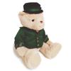 Harrods 2026 Annual Bear, Green Doorman, Long-Haired Brown Bear, 34cm [Used]