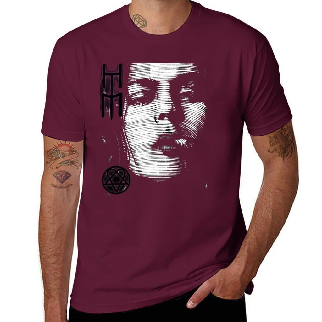 Him Valo Razorblade Tee OPTIMIZED FOR BLACK SHIRTS TShirt summer top plain tshirts for men