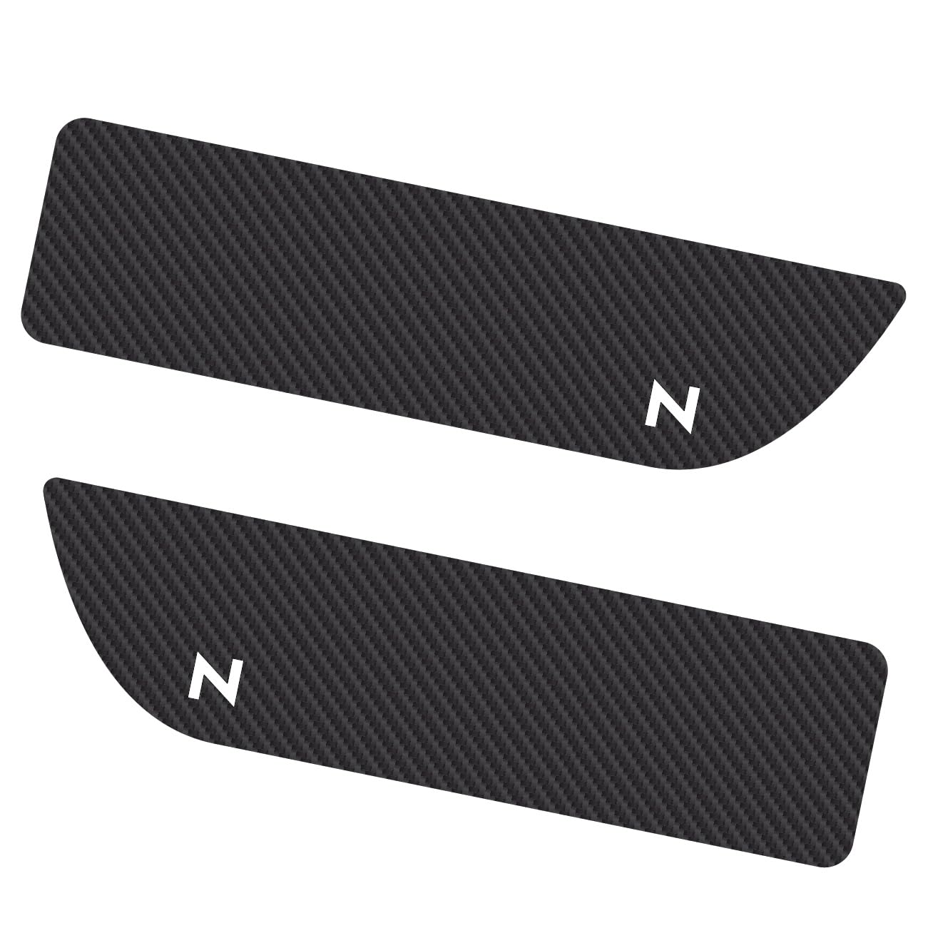 

Honda New N-BOX JF5/JF6 Carbon Pattern Kick Guard Film Door Inner Protector Ver2 Door чёрный