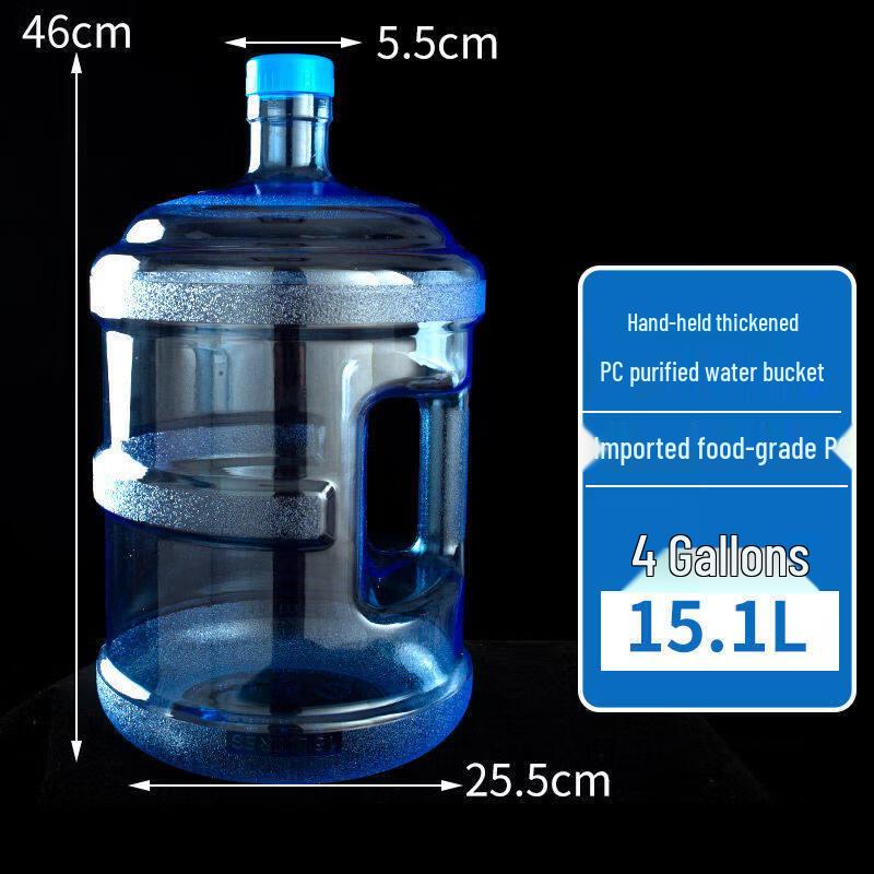 ZISIZ Large Food-Grade Plastic Water Storage Container