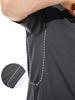 Casual for Sweat Polo Short Large Dark XL [TACVASEN] T-shirt Men, Absorbent, Polo, Outdoor, Shirt, Comfortable, Sleeve, Golf, POLO, Business, Tops,
