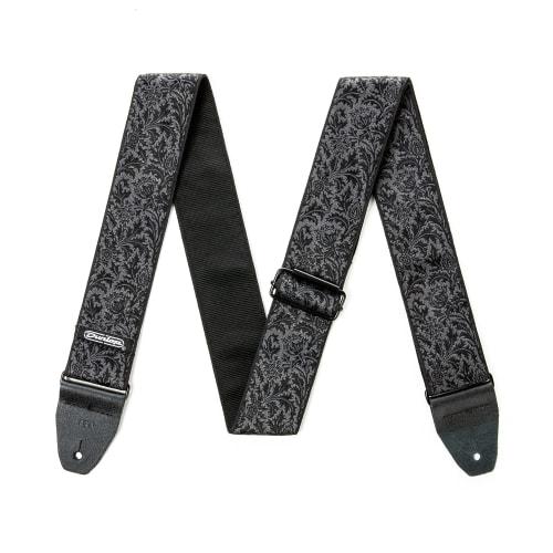 Jim Dunlop D67-14 Jacquard Strap Black Thistle