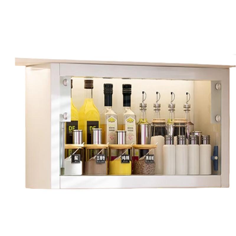 Wall-Mounted Multi-functional Spice Storage Cabinet