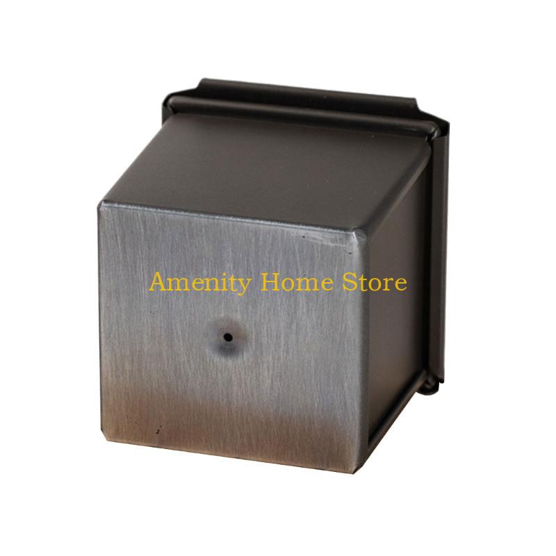 

F26C Convenient 10CM Cube Box Metal Baking Mold for Toasts and Pastries Kitchen Aluminum Alloy Breakfast Bread Mould China Mainland