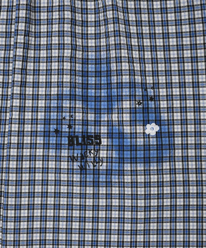 Wacky Willy Women'S Check Midi Skirt Blue