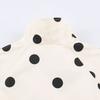2026 summer new European and American cross-border women's clothing street fashion polka dot bomber jacket w025 12535
