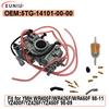 5TG-14101-00-00 Replace for FCR40 FCR 40mm Flat Side Carb Carburetor Replacement Kit for YMH YZ450F 03-09