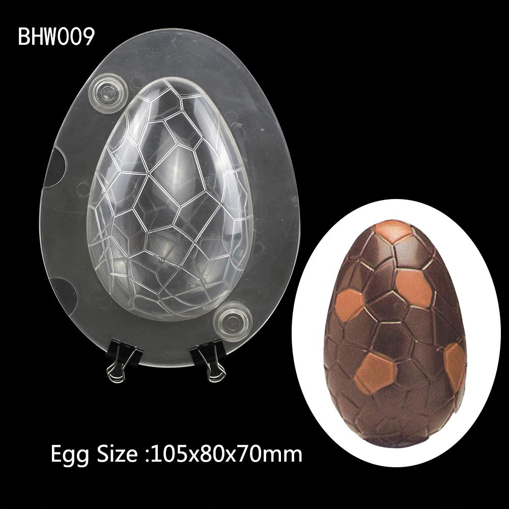 DIY Rabbit Easter Egg Chocolate Mold Polycarbonate Chocolate Mold Confectionery Tools Cake Decoration Baking Pastry Candy Mould