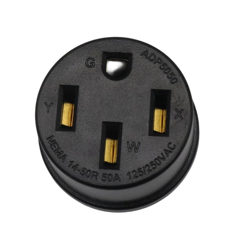 Přímočinná zástrčka NEMA 14-50P 50A 125/250V Odolný konektor pro spotřebiče Sušičky Průmyslové spotřebiče Generátor