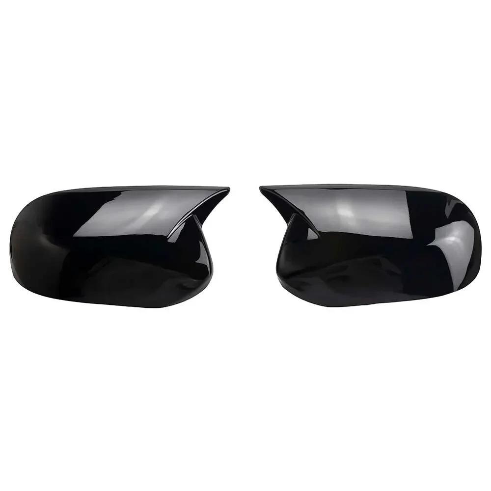 

For Subaru Outback 2010 2011 2012 2013 Car Rearview Side Mirror Cover Wing Cap Exterior Door Housing Shell Trim ABS Carbon/Black Gloss Black