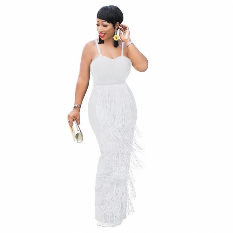 Spring and Summer Loose Hip Tassel Dresses Plus Size Women's Dress