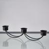 Vintage Candle Stand Metal Candle Holder New Three Head Candlestick  Party