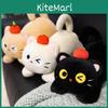 Apple Cat Plush Toy With Pp Cotton Filling For Kids And Gifts