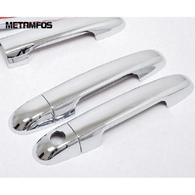 For Hyundai Elantra 2007 2008 2009 2010 Chrome Side Door Handle Cover Trim Protection Cap Exterior Accessories Car Styling