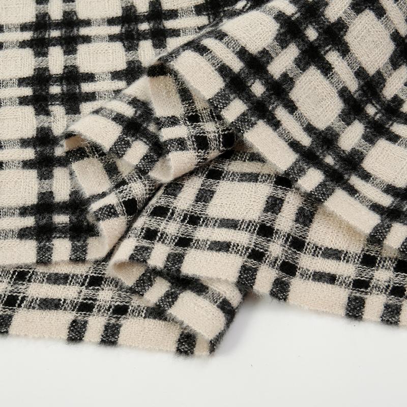 Winter Plaid Pashmina Shawls Scarf Woman Winter Warm Scarves Fashion Lady Long Wraps Thickened Cashmere Like Muffler Neckerchief