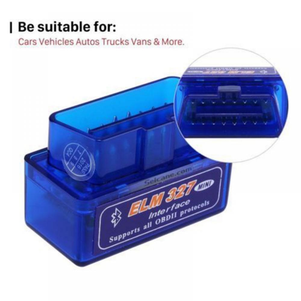 Super Mini ELM327 Bluetooth V2.1 OBD2 Drahtloser Autodiagnosescanner Universal OBD II Auto Scan