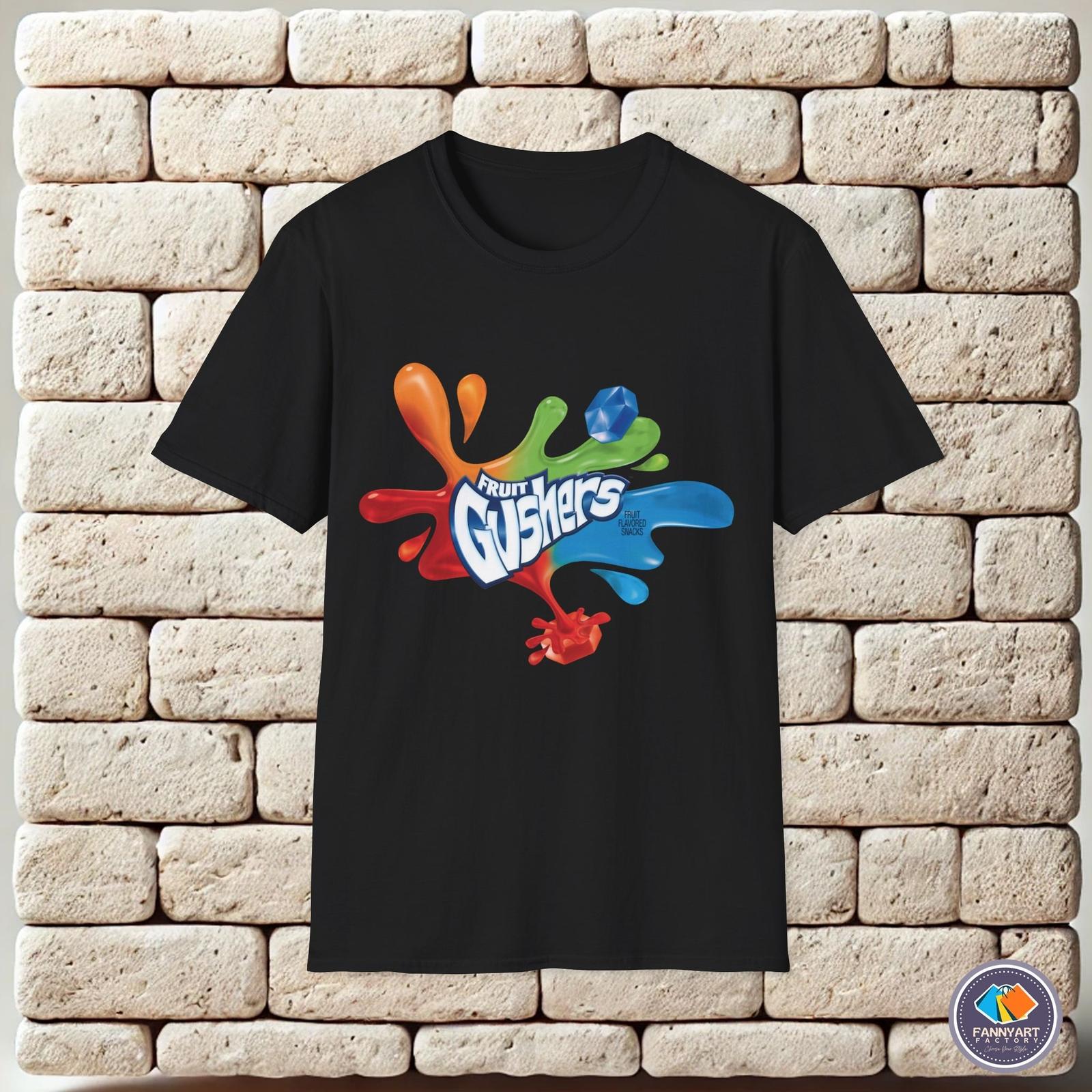 Унисекс Футболка с Логотипом Fruit Gushers L