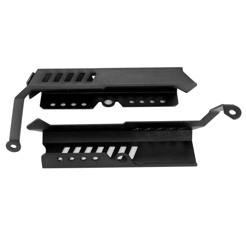 CNC Billet Kühler Seitenschutz Abdeckung Schutz passend für Yamaha MT09 FZ09 2013 2017 Schwarz