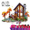LEGO Friends 42705 La Cabane Chaleureuse dans la Foret - Jeu des 9 ans - Maison Miniature
