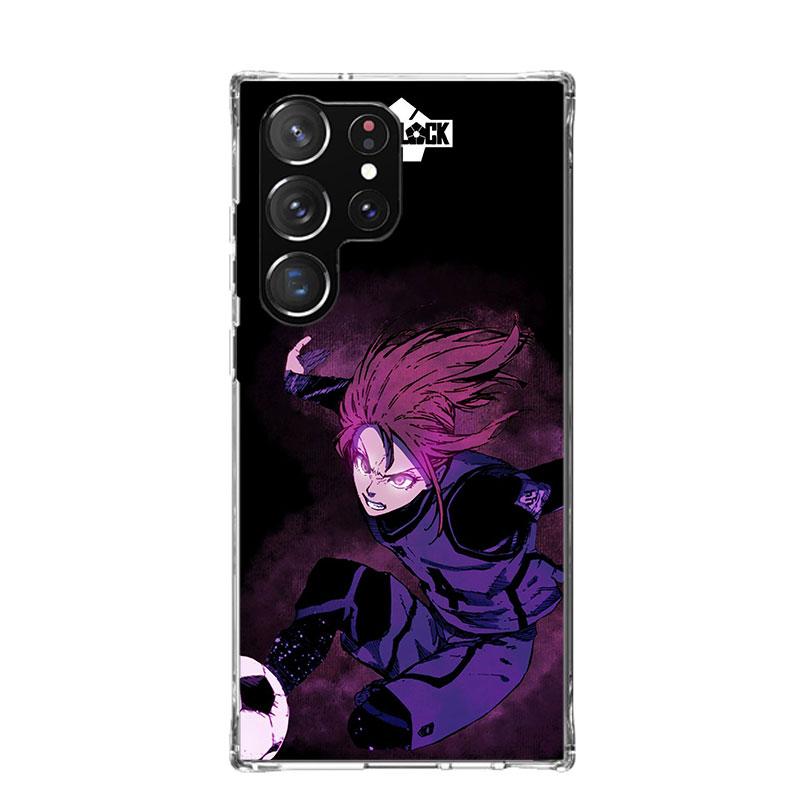 Blue Lock Chigiri Hyoma Phone Case For Samsung Galaxy S26 Ultra S23 S24 S25 Edge S20 FE S21 S22 Plus Soft Print Shell Cover Fund