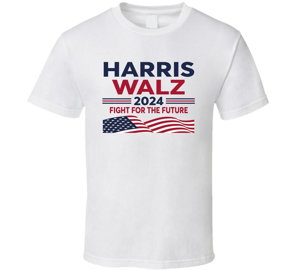 Fight For The Future Harris Walz 2024 T Shirt Mens Womens Tees Top M
