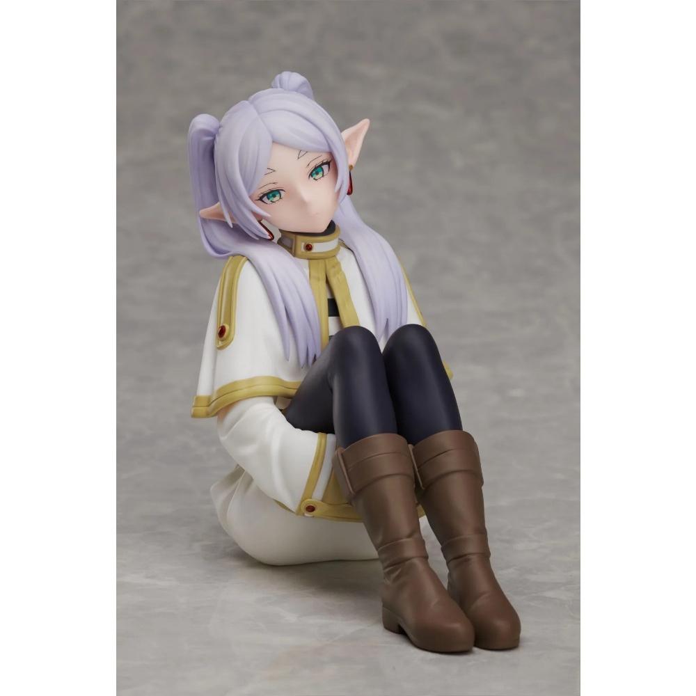 11CM Anime Sousou no Frieren Frieren Noodle Stopper Figure Desktop Decorate Anime Model Toy Gift Aciton Figure Collect 1/7 PVC