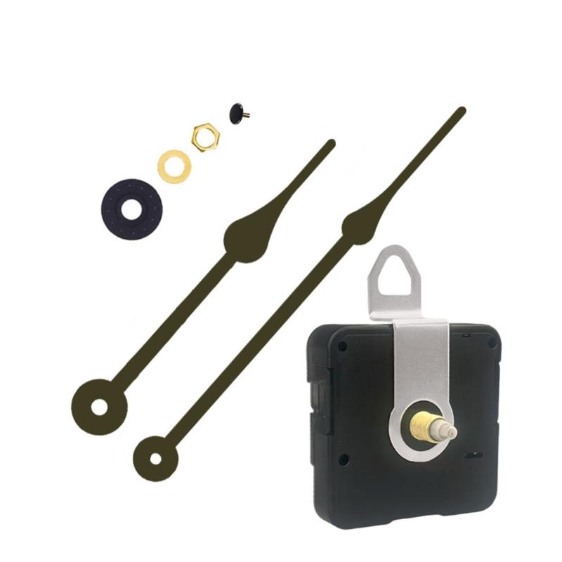 Quiet Clock Movement Kits Battery Operated Quartzs Clock Mechanism with Metal Clock Hands for Wall Clock Repair Parts