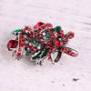 Vintage Bells Creative Gift Bows Premium Corsage Christmas Brooches Snow Flower Pin Fashion Jewelry Christmas Suit Brooch Pin