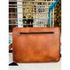 Men's Shoulder Messenger Laptop Briefcase Bag Safe Leather Vintage Bags