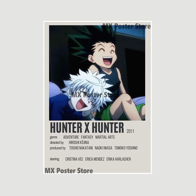 Demon Slayer White Paper Poster Classic Japan Anime Series Art Cartoon Painting Sticker for Home Bar Art Wall Decorative Mural