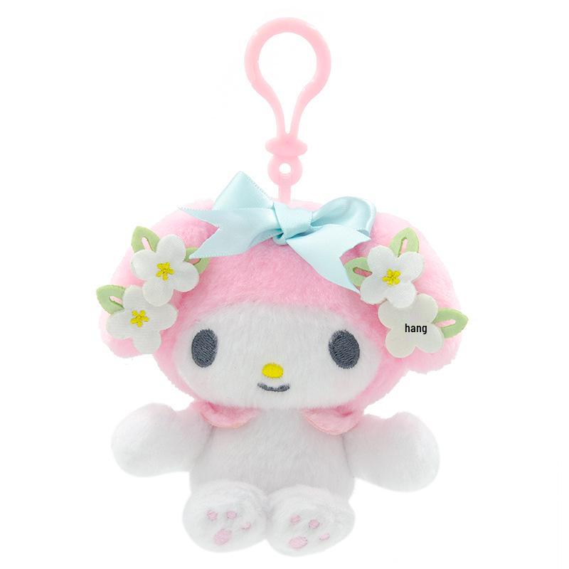 Genuine Sanrio Kuromi My Melody Hello Kitty Cat Plush Pendant Doll