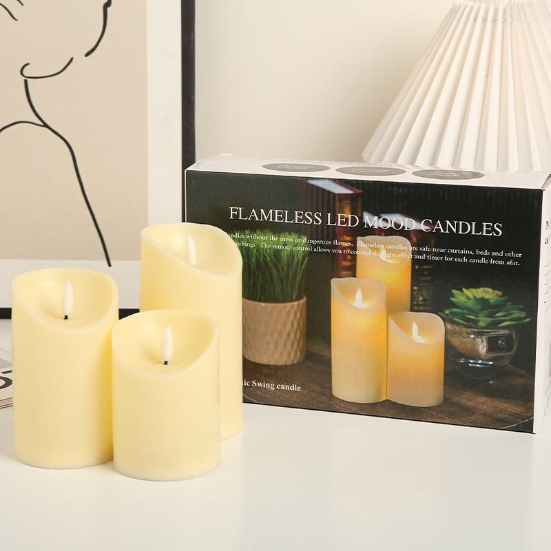 LED Simulated Candle Lamp for Qixi Festival & Valentine's Day Decor