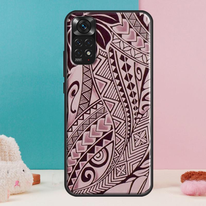 Hawaiian Ornament Case For Xiaomi Redmi Note 14 13 Pro 12 11 9 10 9S 10S 11S 12S Redmi 14C 13C 10C 12C Cover