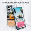 Svart TPU-skal för Realme 9 Pro Plus 9i GT Neo2 Narzo 10A 20A 20 30 30A 50A 50i 4G 5G Combi Van Surf