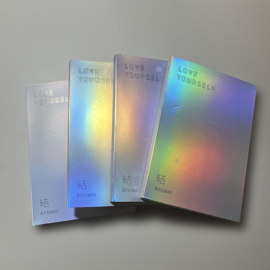 

[USED] LOVE YOURSELF Yui Answer Complete 4 Volume Set