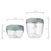500/900ML Manual Meat Mincer Garlic Chopper Rotate Garlic Press Crusher Vegetable Onion Cutter Kitchen Cooking Accessories Chopping Garlic Masher