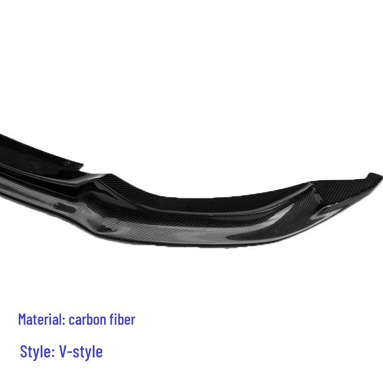 BMW M3/M4 V-Style Carbon Fiber Front Lip Spoiler