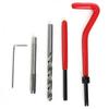 30pcs Car Pro Coil Drill Tool Metric Thread Repair Insert Kit M6 for Helicoil Car Repair Tools Coarse Crowbar