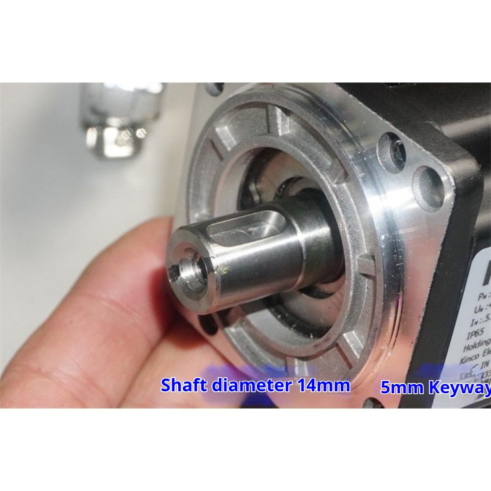 48V 200W Three-Phase Brushless Servo Motor Integrated 24V Brake High Precision Low Voltage Encoded 2100-4300RPM Servo Motor