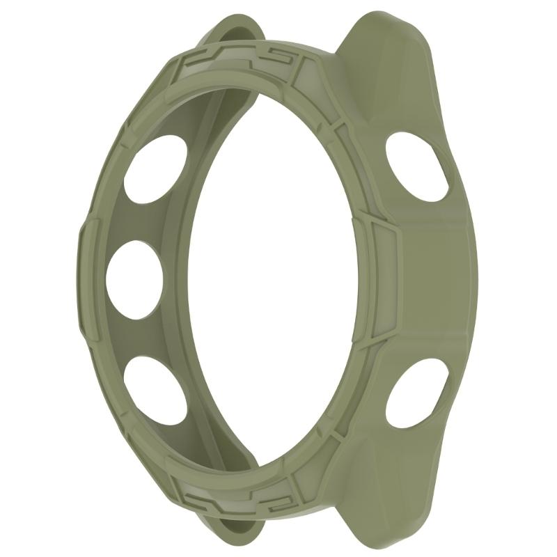 Semi-Gesloten TPU Horlogekast Schokbestendig Beschermhoes met Uitgehold Ontwerp Krasbestendige Behuizing voor 570 42mm 47mm