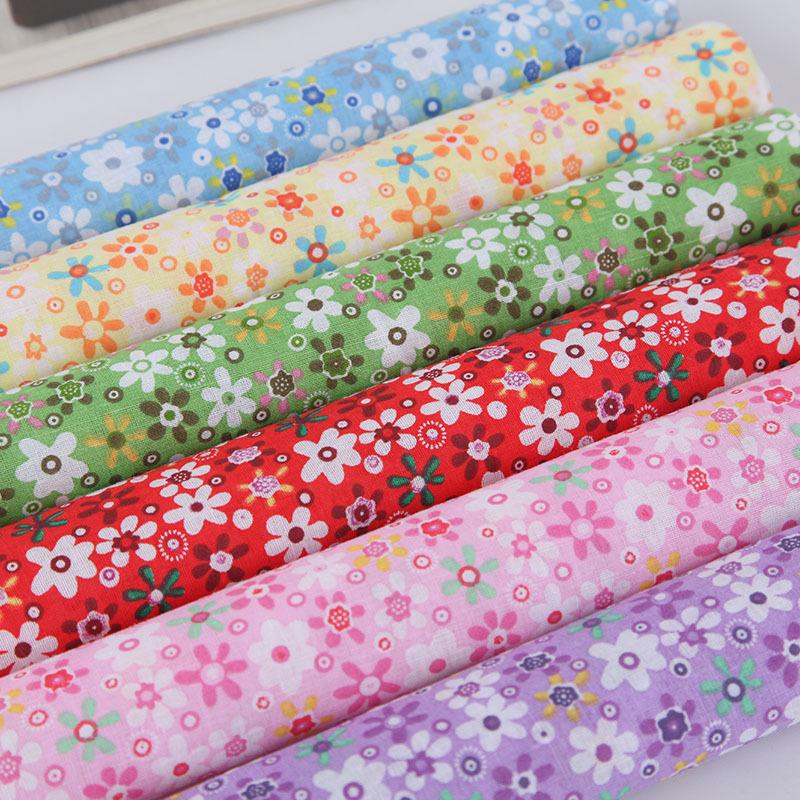 9 Farben handgefertigter Quiltbaumwollstoff Scrapbook-Bündel Patchwork DIY Nähhandwerk (Für dich:25x25cm)