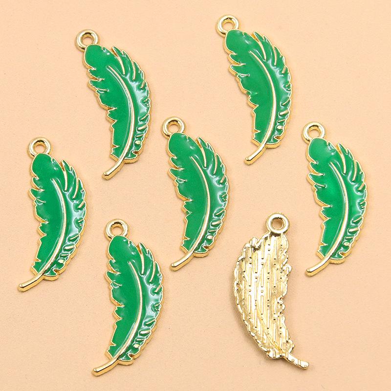15 Style DIY Alloy Jewelry KC Gold Enamel Masquerade Carnival Pendant Charms