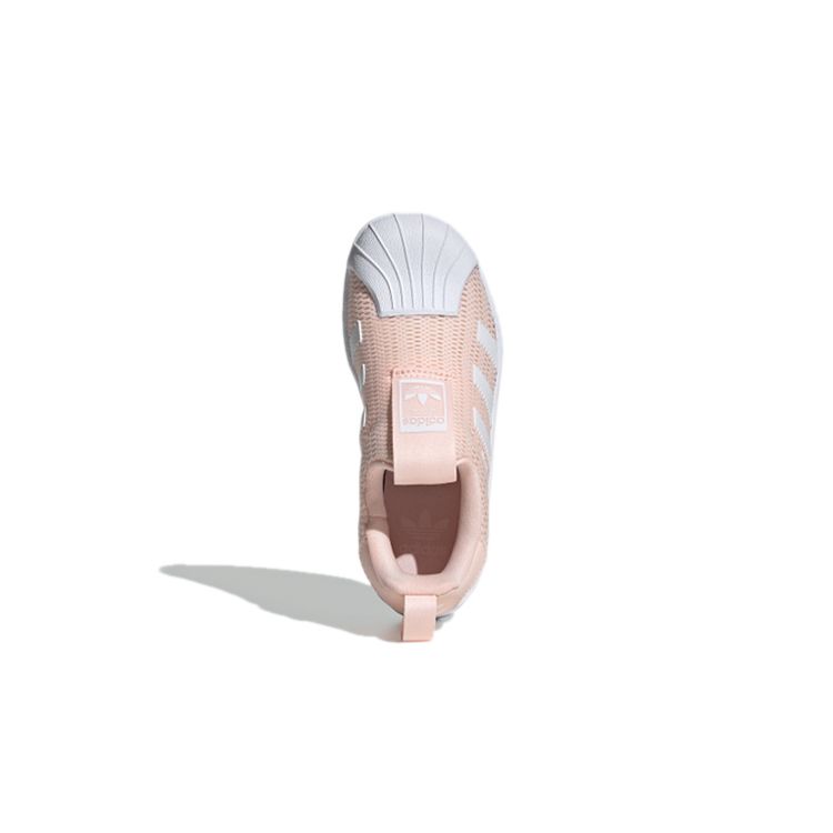Adidas Originals Superstar Series 360 C Low-Top Kids Skate Shoes Kids Sneakers White Pink EF9170