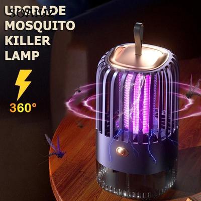 Upgraded Electric Shock Mosquito Killer Lamp UV Light USB Fly Trap Zapper Insect Killer Repellent Anti Mosquito Trap for Bedroom